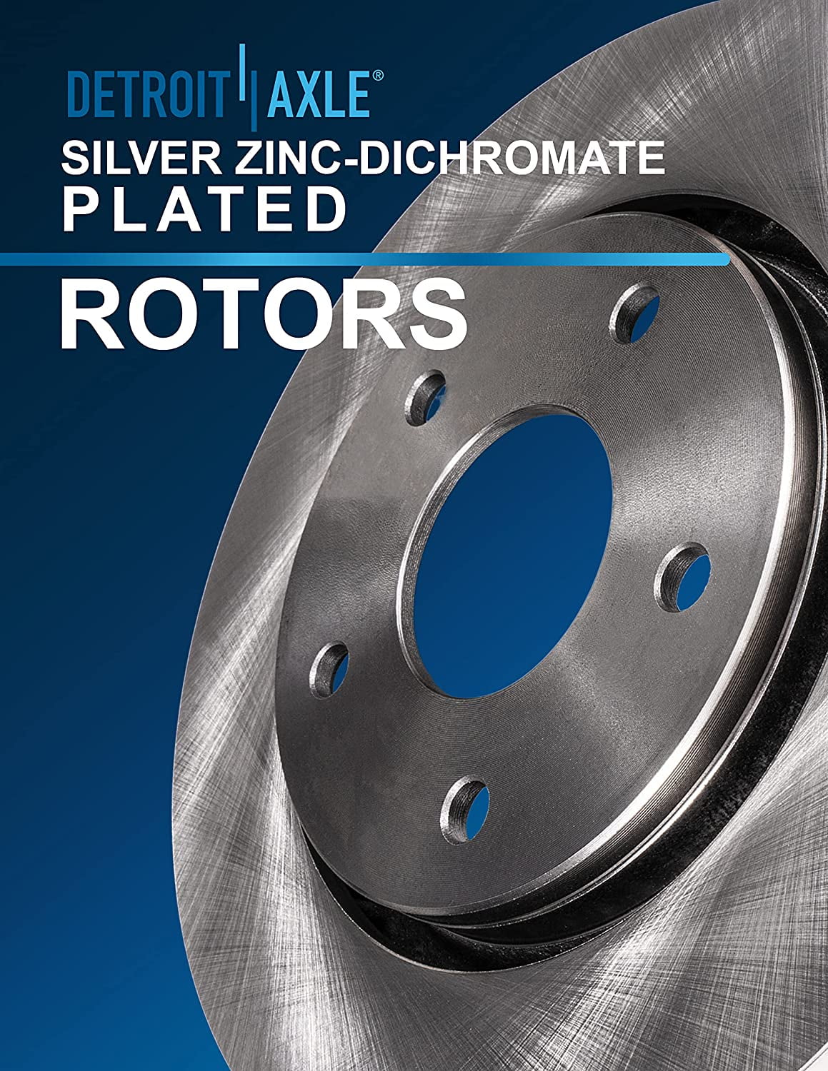 Detroit Axle - Brake Kit for 2013-2019  Fusion 2013-2016 Lincoln MKZ 2014 2015 2016 Disc Brake Rotors and Ceramic Brake Pads Replacement : 11.81" Front and 11.89" Rear Rotor