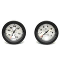 Teleflex vessel Gauge Set 69921 | 69922 Black Silver 3 1/4 Inch