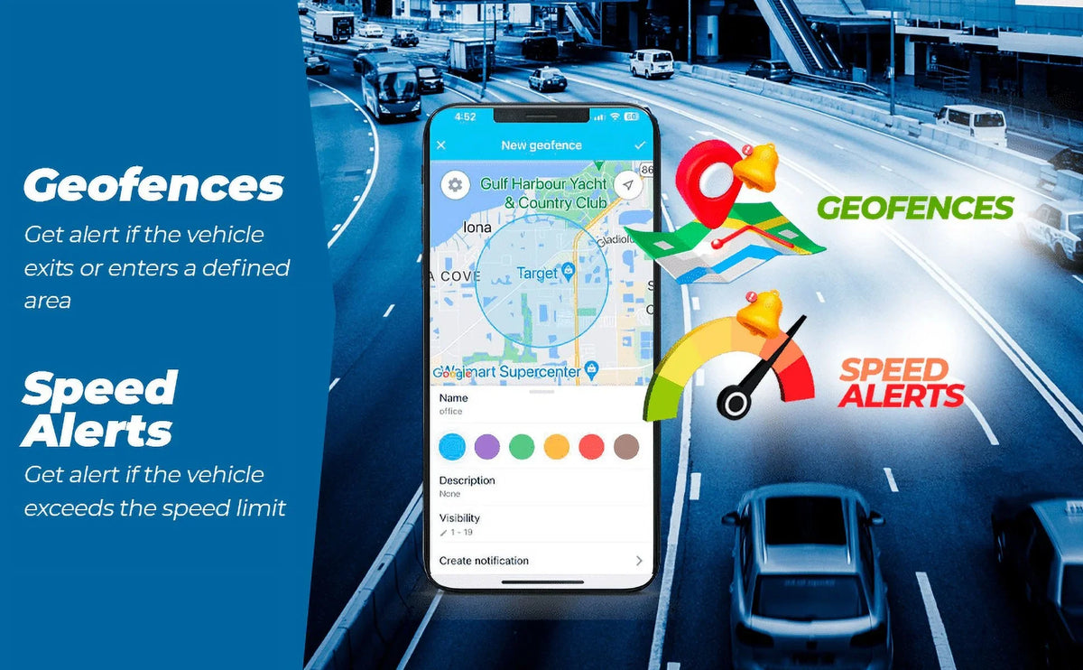 Hidden Magnetic Portable Ready-to-Use GPS Tracker for Vehicles, Real-Time LTE Car Tracker Device, Waterproof GPS Tracker, Tracking Devices with Theft Alert and 2 Month Long Battery Life.