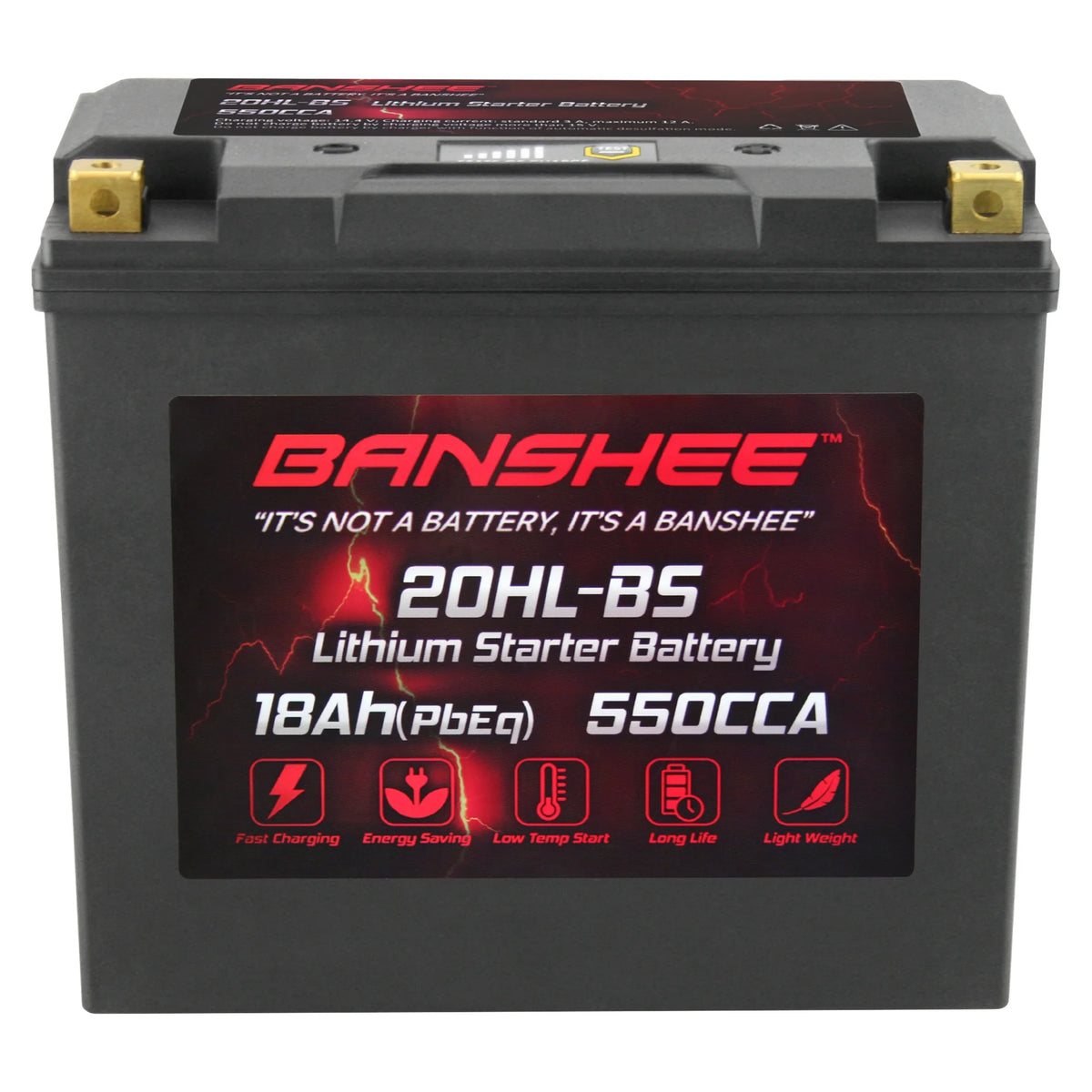 Banshee YTX20L-BS LiFePO4 Motorsports Battery matching with CAN-AM Renegade 800R 2013 to 2015