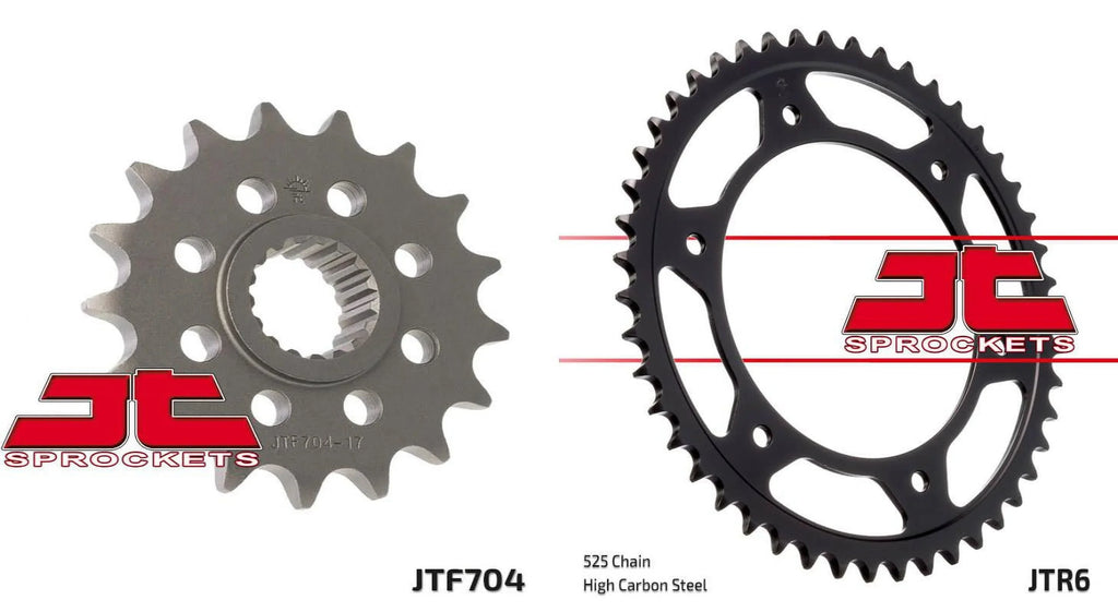 Front & Rear Sproket Kit for  F800 GS-JTR6.42 for 8.5mm bolts-K72 08-16 JT Sprockets