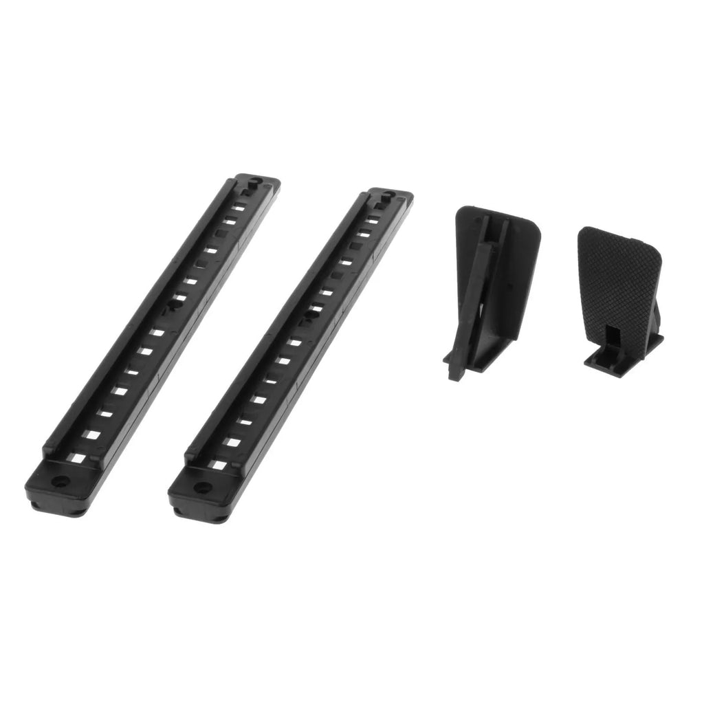 Kayak Foot Pegs 15 Inches Kayak Accessories Black Finish Replacement Pedals