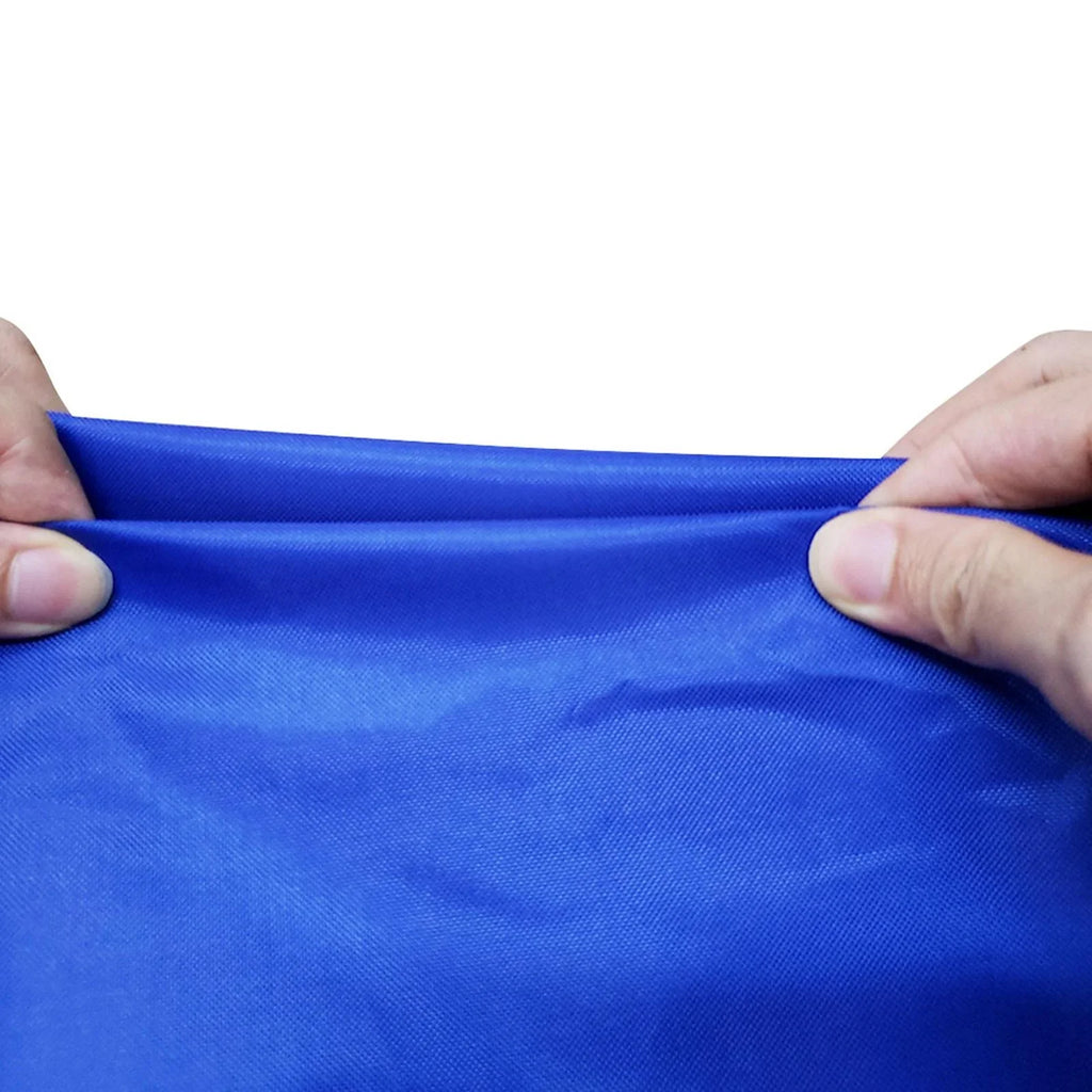 600D Mainsail protector, craft protector, Dustproof protector Sail shield Snow wrap Adjustable Strap Thickened Oxford Cloth Blue , 12 FT 11 to 12 FT