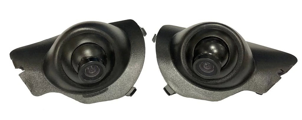 Crux RFM-TYH Multi View Integration Interface with A/V Input and Side Mirror Mounted Cameras For  Highlander
