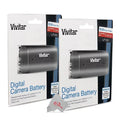Two Pcs Vivitar VIV-CB-E6 Replacement Battery for  LP-E6