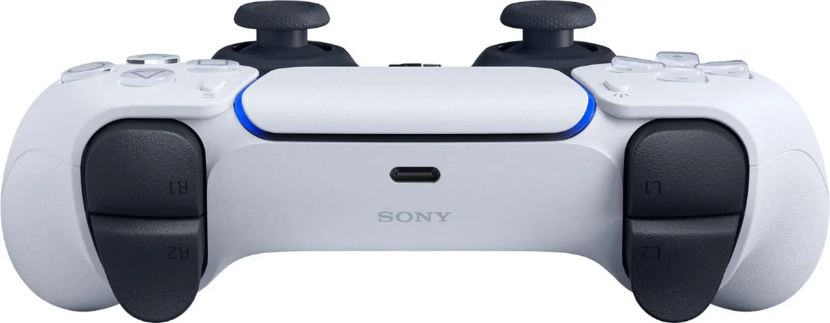 Playstation 5 Disc Version Console with Extra White Controller, White PULSE 3D Headset and Ghost of Tsushima Director's Cut Bundle with Cleaning Cloth
