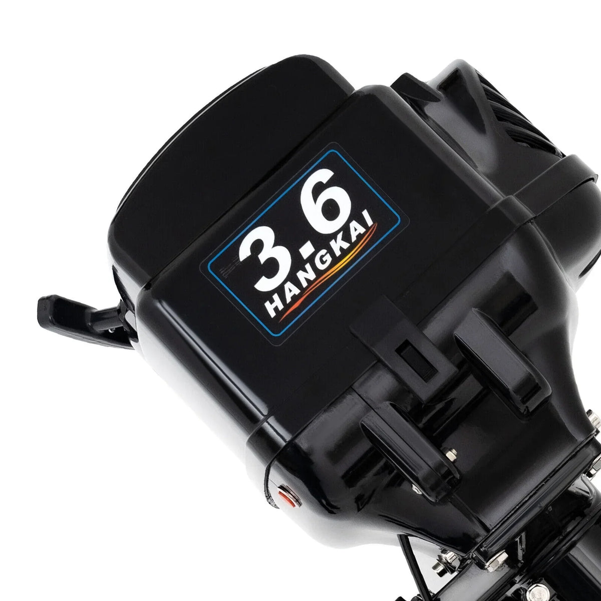 HANGKAI 2 Stroke 3.6  Outboard Motor Fishing vessel Engine aqua Cooling CDI Outboard vessel Motor 90cm/35.4in