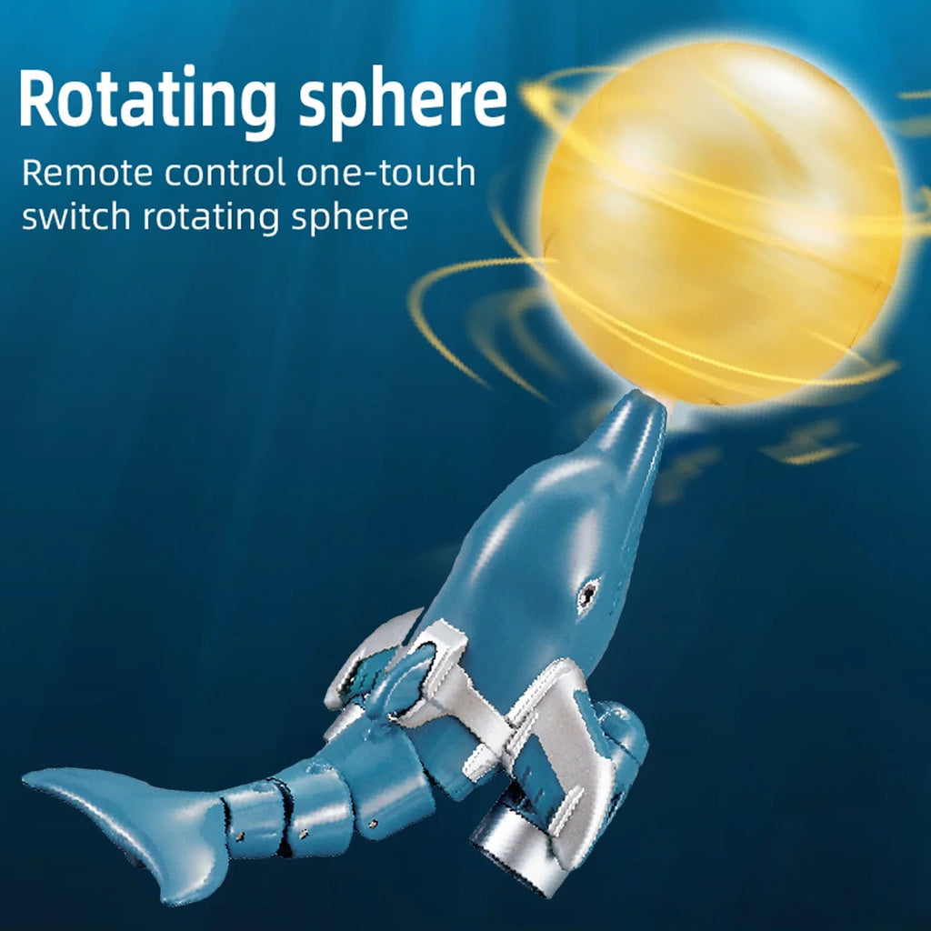 Remote  ship,Demo Head liquid Waterproof Animal craft Remote moisture Remote craft Head Ball Head Click aqua Dolphin Toy Kids Pool ship Waterproof /one Animal River Pool Toy Kids