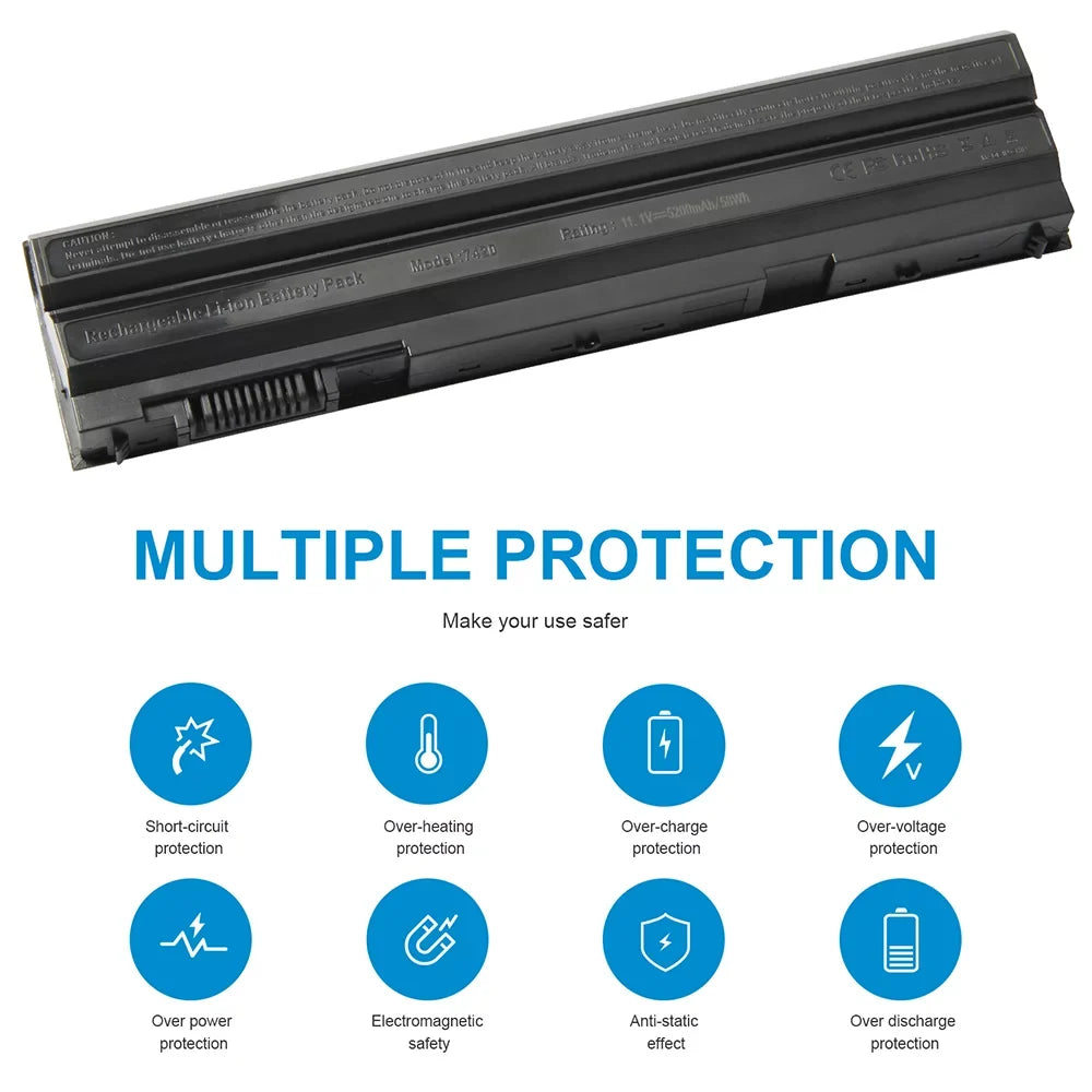 ✅Battery for  Latitude E6420 E6430 E5420 E5430 E5520 E5530 E6520 E6530 T54FJ