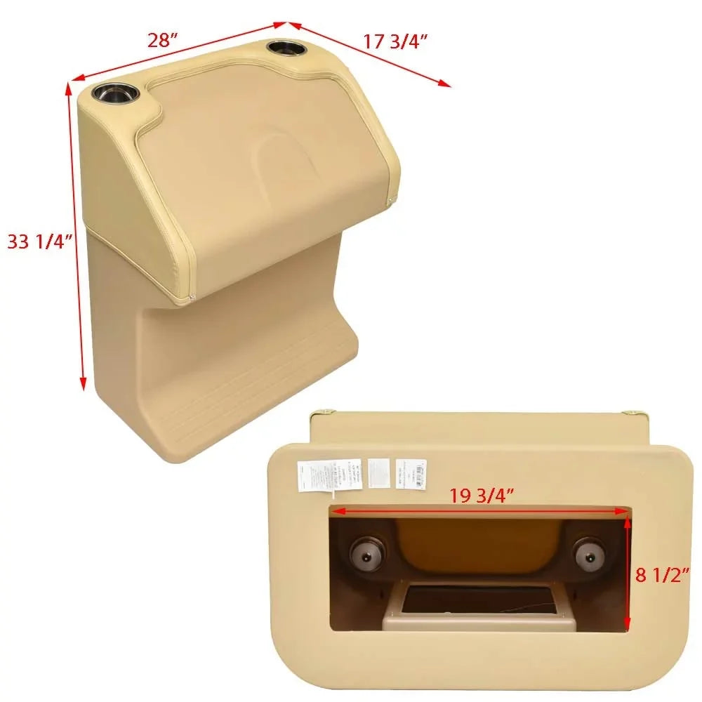 Wise Pontoon craft Steering Console BM1158-207 | Premier Beige