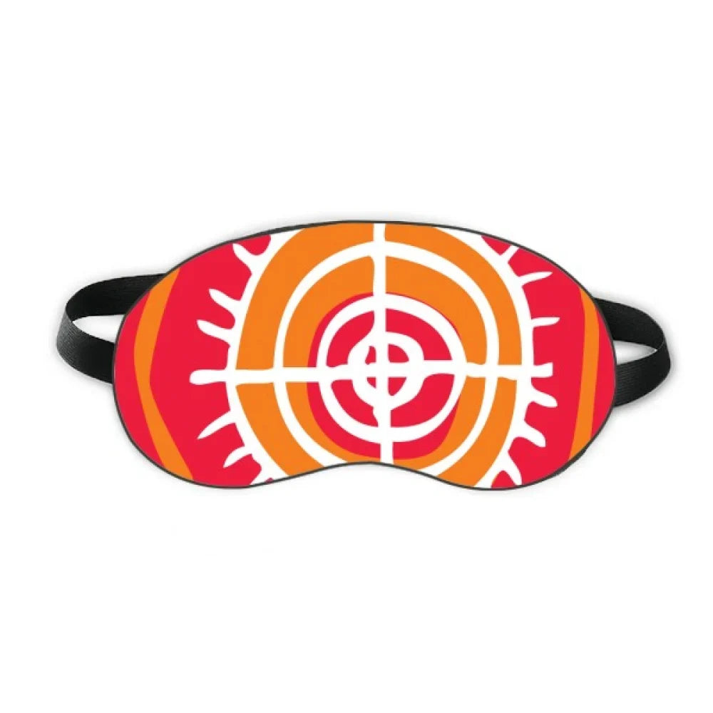 Target Mexico Totems Ancient Civilization Sleep Eye Shield Soft Night Blindfold Shade protector