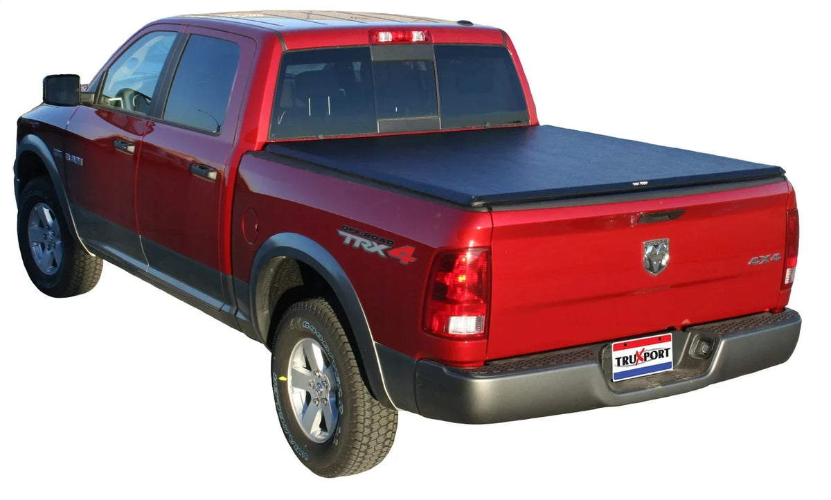 Truxedo Truxport Soft Roll Up Truck Bed Tonneau protector | 248901 | suitable with 2009-2018, 2019-2020 Classic Dodge Ram 1500, 2010-21 2500/3500 w/out Rambox 8' Bed (96.3")