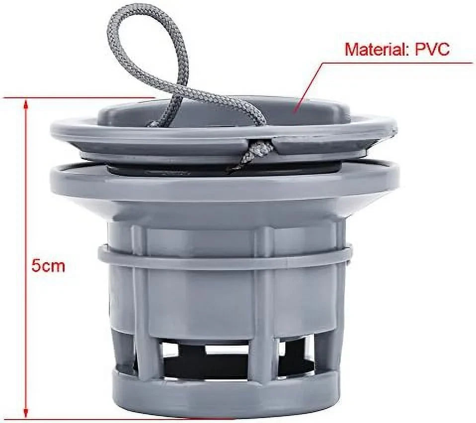 ship Air Valve, Air Plugs PVC Durable Air Gas Valve Cap Replacement for Inflatable ship Dinghy Kayak Canoe