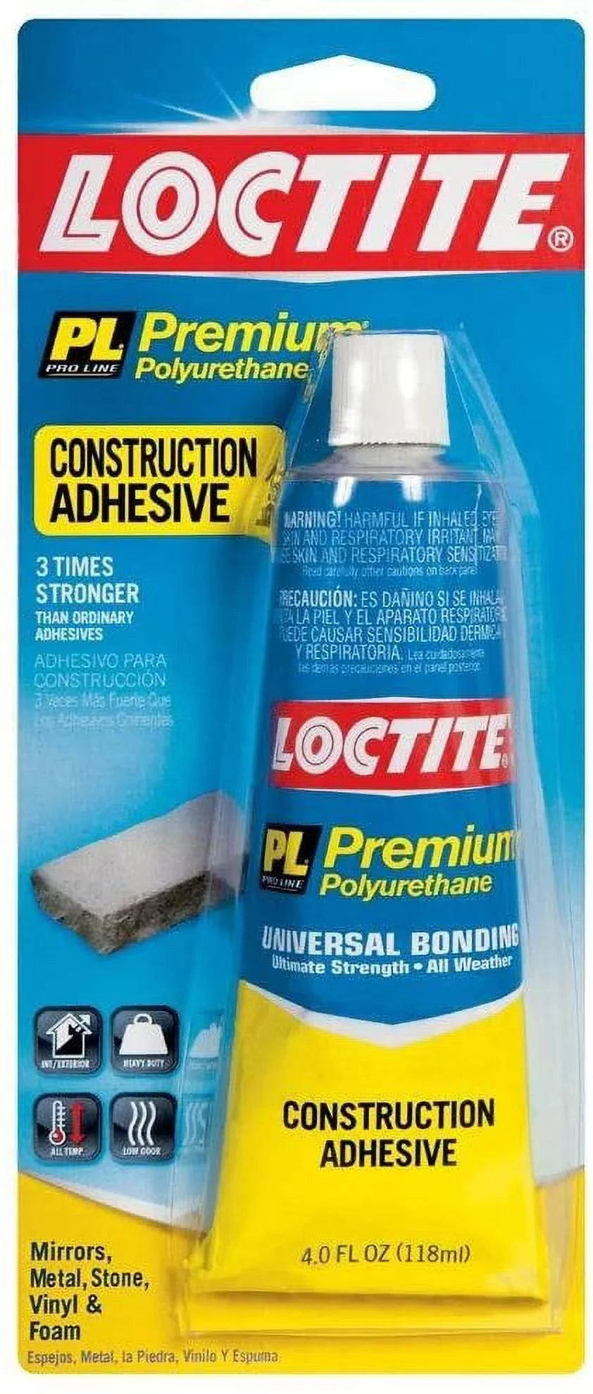 PL Premium Polyurethane Adhesive 6-Pack. oz. 4 fl