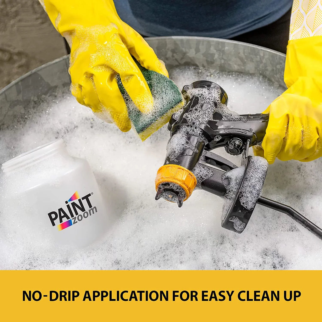 Paint Zoom Deluxe 3000 Series Paint Sprayer | Powerful & Durable 700-watt Spray Gun Tool HVLP sprayer for Interior & Exterior Home Painting and DIY Home Improvement Projects | 3 Spray Patterns