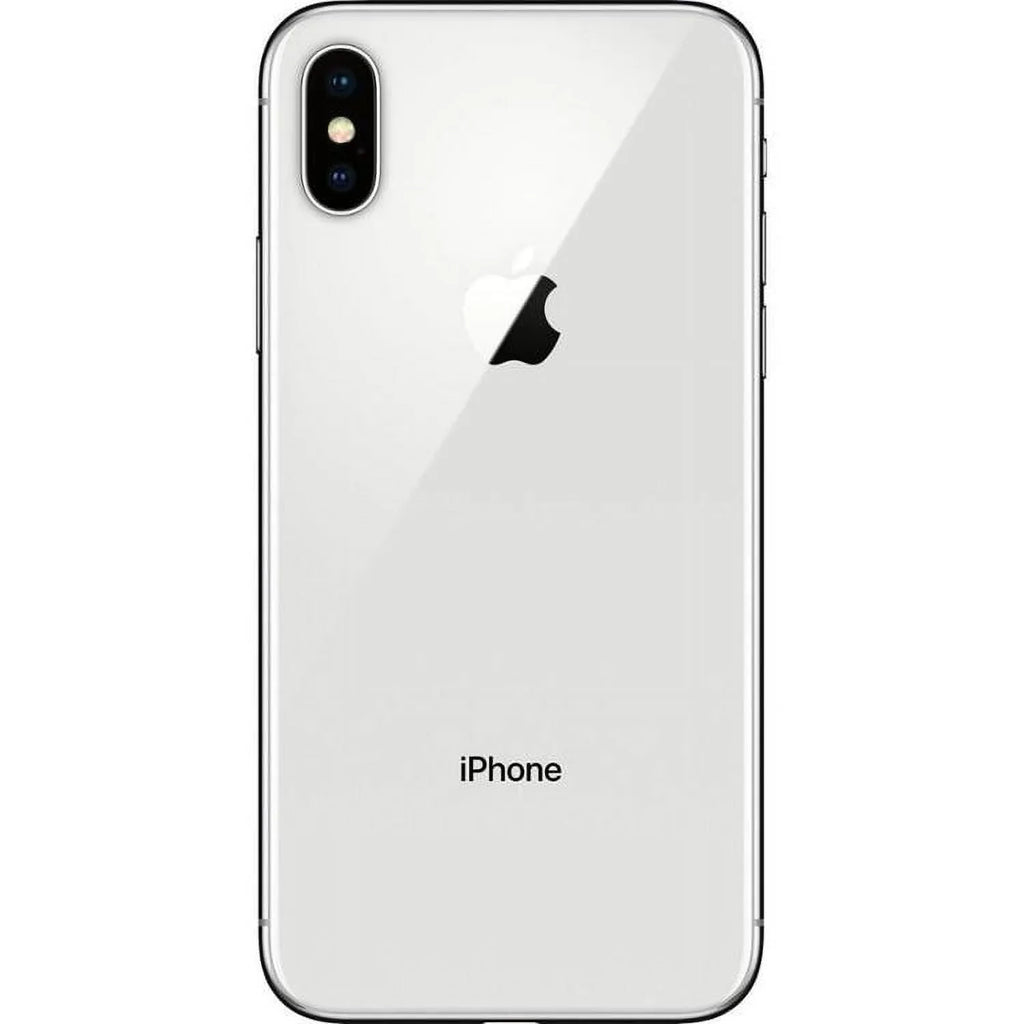 Restored  iPhone X 256GB Silver (T-Mobile) (Refurbished)