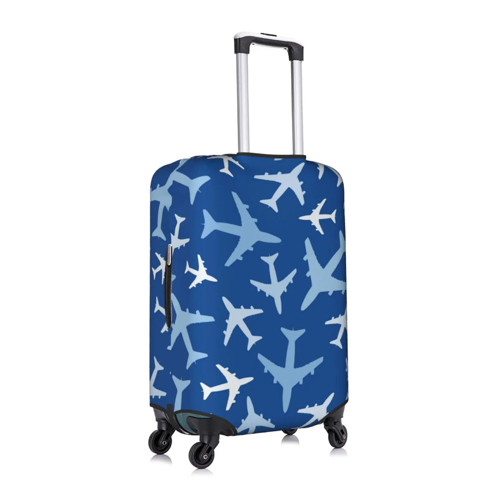 Lukts Airplanes In The Sky Elastic Travel Luggage shield Suitcase Protector Bag,Anti-Scratch,Dust-Proof Washable Suitcase Sleeve For Kid Adult,S (For 18-32 Inch Luggage)