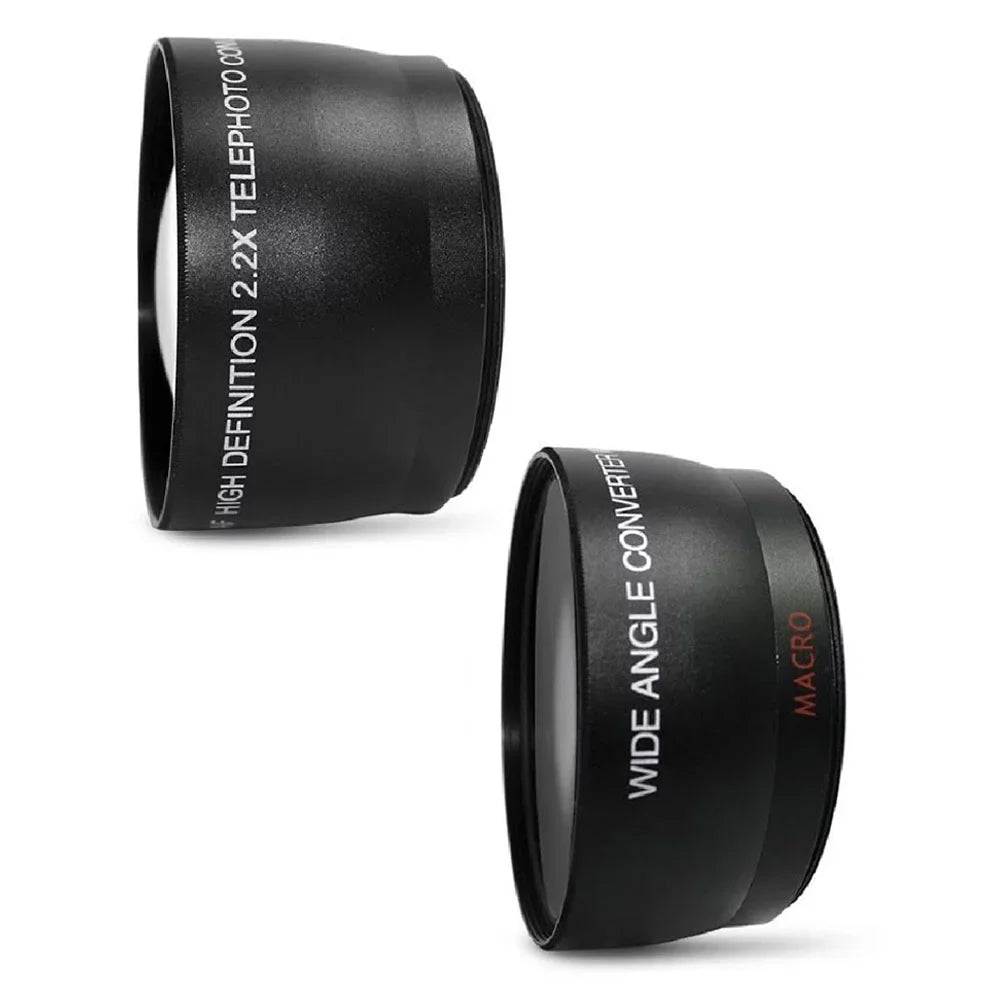 58mm Fisheye Telephoto & Wide Angle Lens + UV CPL ND + Accessory Kit for  750D 760D 650D 600D 550D 500D 450D 400D