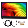 Htovila 7 Inch IPS Capacitive Touchscreen Display 1024*600 Resolution Small Portable  with USB Interface appropriate with Raspberry Pi Educational Tool