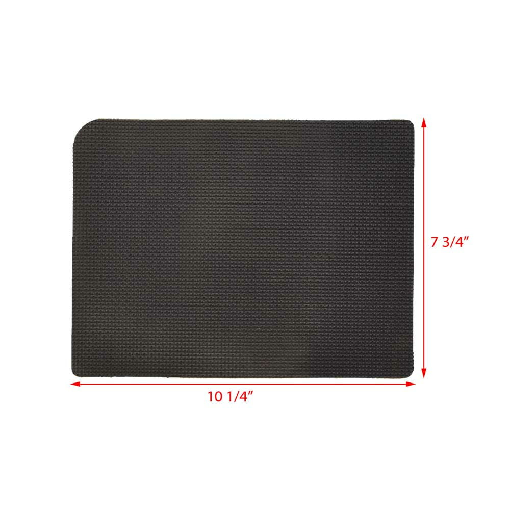 Tracker vessel Non-Skid Mat TM178157 | 10 1/4 x 7 3/4 Inch Black Rubber