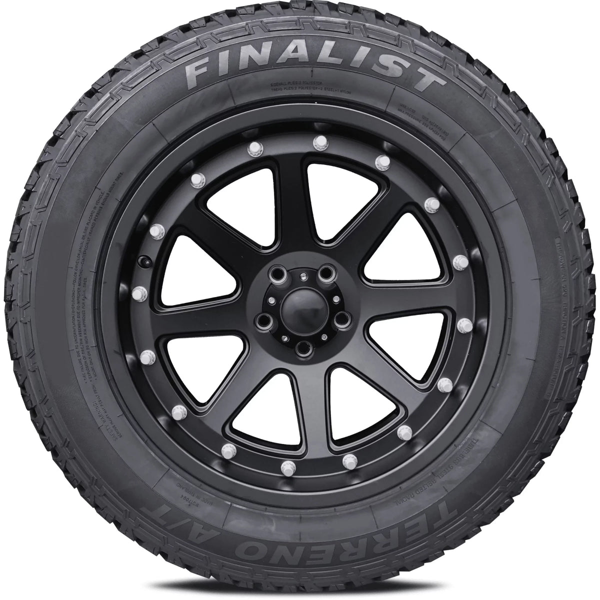 Finalist Terreno A/T LT235/85R16 10 Ply 120R Load Range E SUV Light Truck All Season All Terrain Tire 235/85/16 (Tire Only)