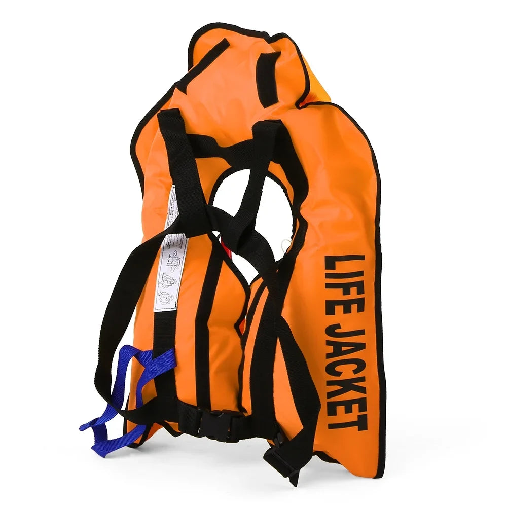 Eccomum Manual Inflatable Adult liquid Sports Swimming Fishing Survival Jacket