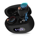 UrbanX True Wireless Bluetooth Earbuds + Charging Case, Black, Dual Connect, IPX5 aqua Resistance, Bluetooth 5.2 Connection, Balanced, Bass Boost appropriate with Doogee S88 Plus