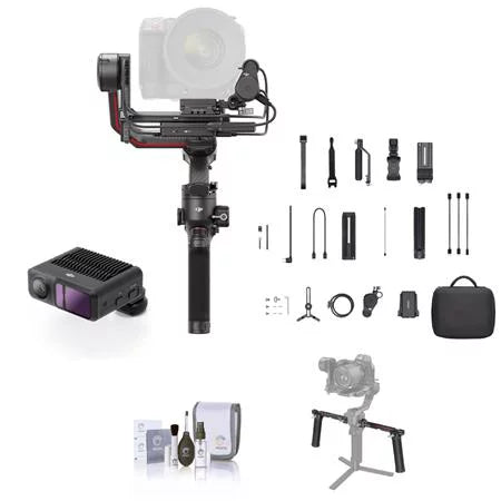 RS 3 Pro Combo Gimbal Stabilizer Bundle with Ronin LiDAR Range Finder, Dual Handgrip, Cleaning Kit