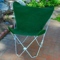 The Hamptons Collection 35" Green Butterfly Chair and protector Combination with Frame