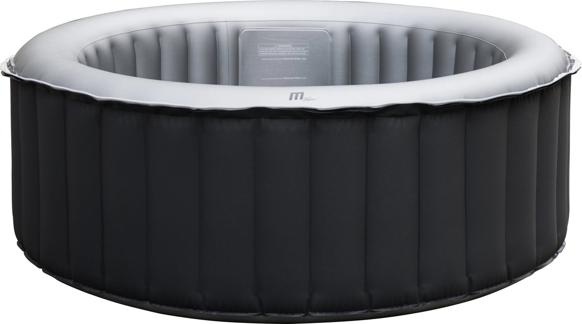 Mspa Silver Cloud, Delight Series, Inflatable Hot Tub & Spa, 118 Jets, 700w Massage Air Blower, 1350w aqua Heater, One Piece Easy Install, Round, 2+2 Persons