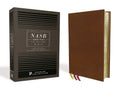 Nasb, Thinline Bible, Premium Goatskin Leather, Brown, Premier Collection, Black Letter, Gauffered Edges, 2020 Text, Comfort Print (Other)