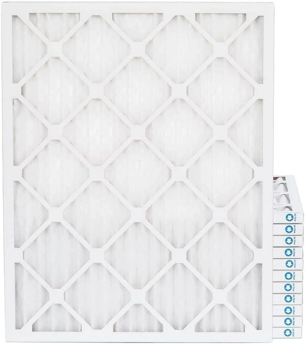 Ext Size: 17-1/2 X 23-1/2 X 3/4. Case Of 12. 18X24x1 MERV 11, MPR 1000 Pleated Furne 1" Air Filters By Pamlico