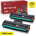 Tonerkingdom 2-Pack suitable Toner Cartridge Replacement With Chip for  MLT-D111S Xpress SL-M2020 M2020W M2022W M2024 M2070W M2070F M2070FW M2026W Printer Ink (Black)
