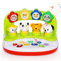 Baby Toys 6 to 12 Months, Interactive Animal Toys with Music & Light, Learning Infant Toys 12-18 Months,Activity Center Sensory Toy Educational Toy