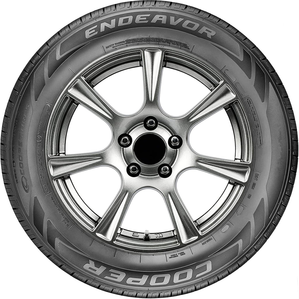 Set of 4 (FOUR) Cooper Endeavor 225/50R17 98V XL AS A/S All Season Tires Fits: 2012-15 Chevrolet Cruze LT, 2012-18  Focus Electric