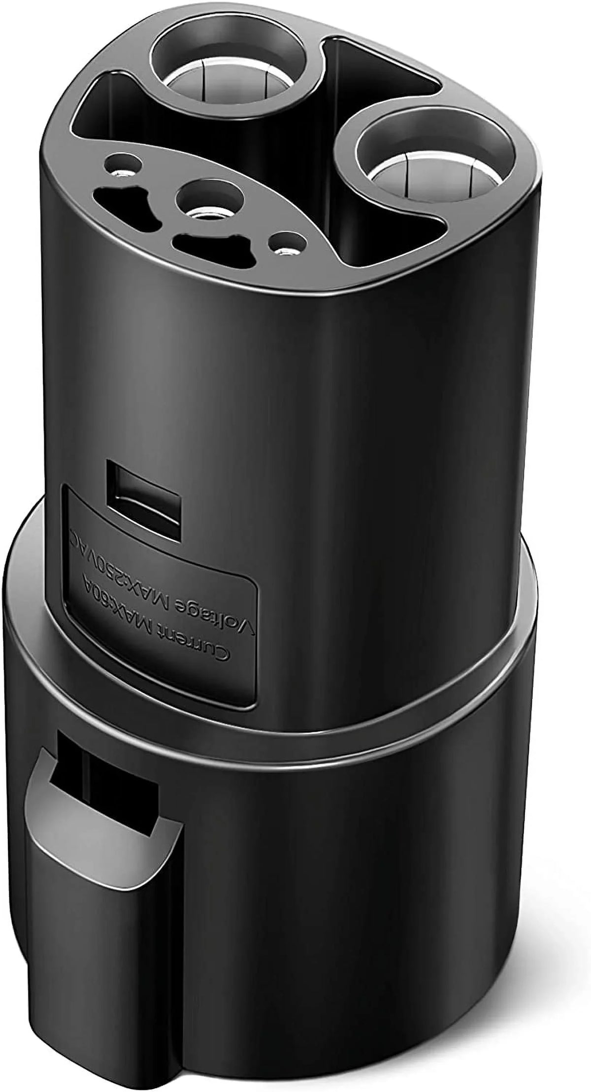 Campmoy Tesla to J1772 Adapter, 60A & 250V AC - matching with SAE J1772 Electric Vehicle (EV) Chargers (Black)