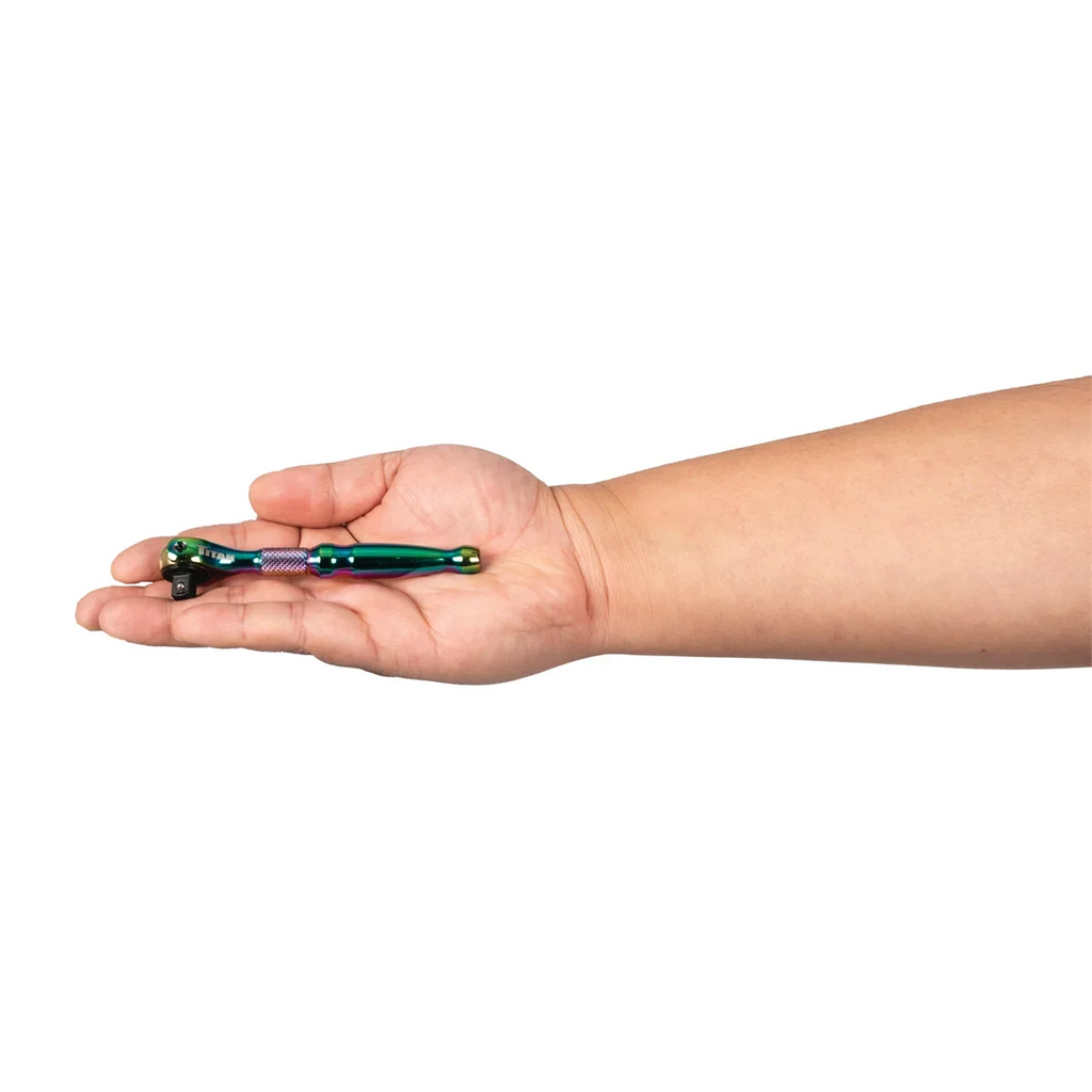 Drive Titanium Swivel Head Micro Ratchet. Titan 1/4 in