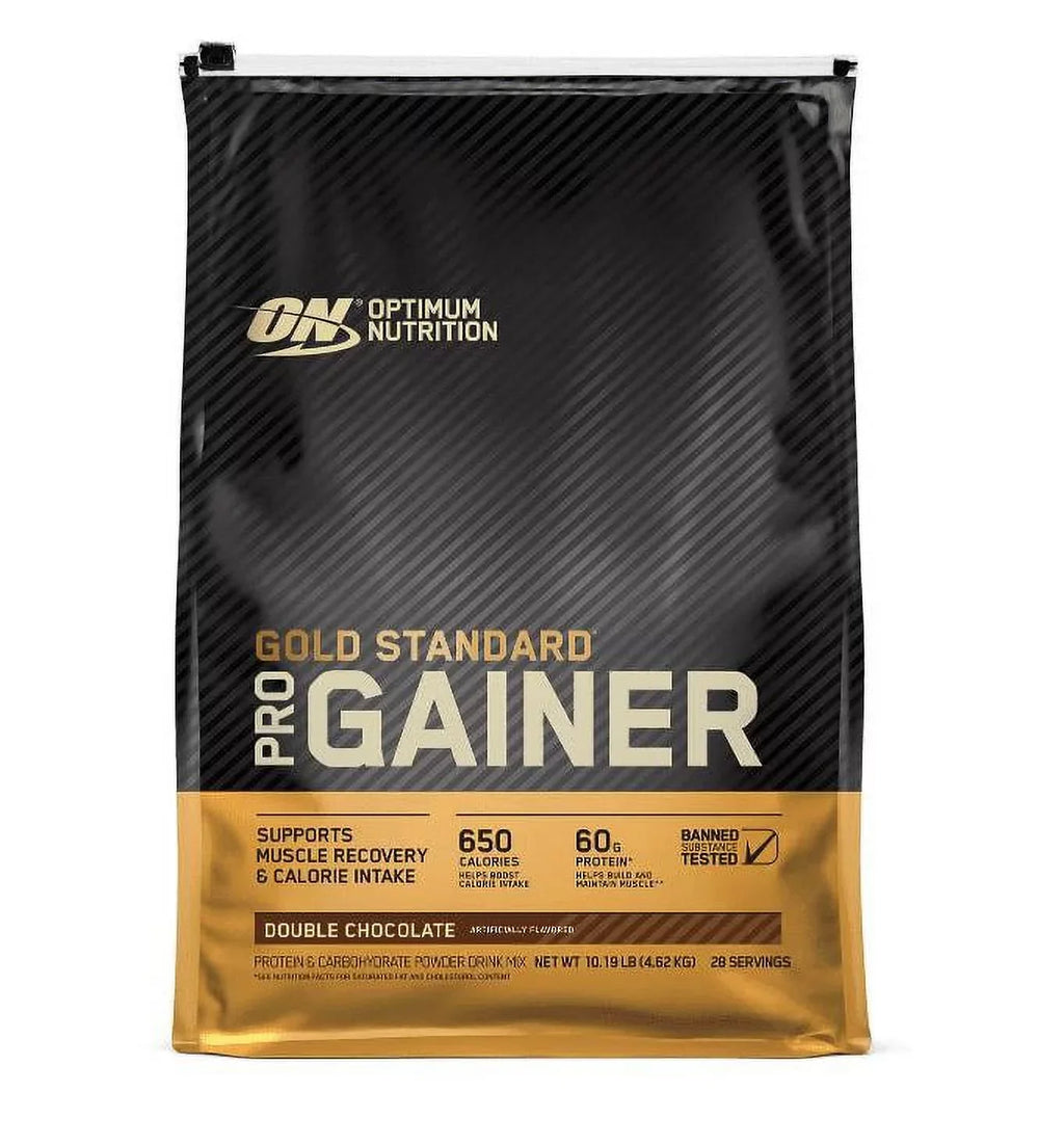 Optimum Nutrition, Gold Standard Pro Gainer, Double Chocolate, 10.19 lb, 29 Servings