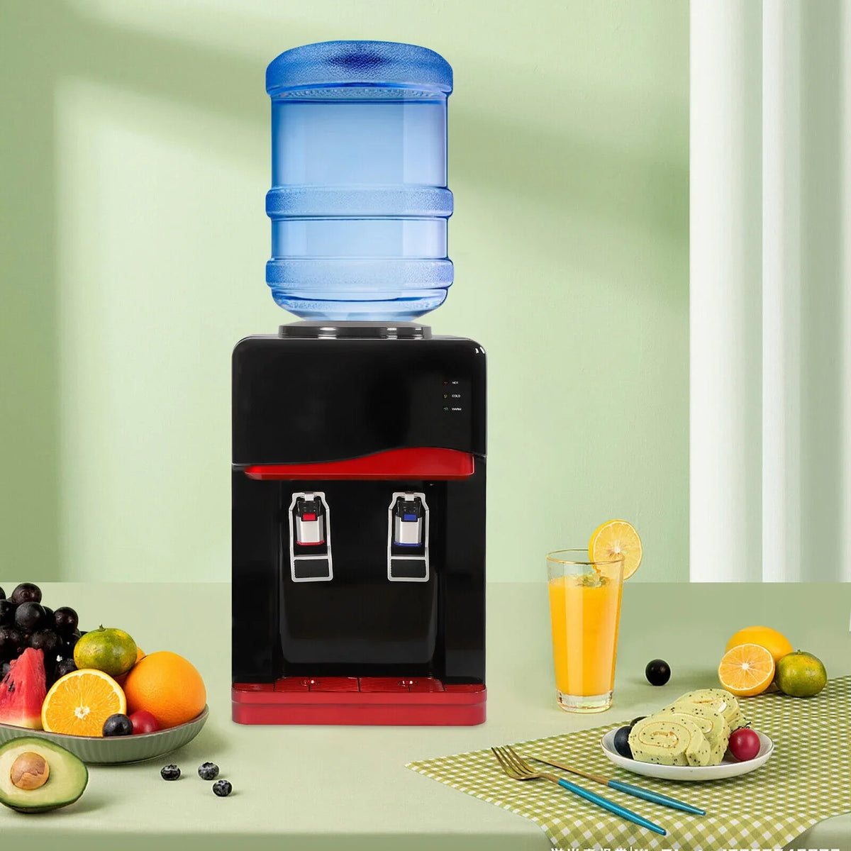 5 Gallon Desktop liquid Cooler Dispenser Hot &Cold Cooling moisture Drinking Machine