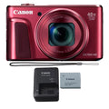 PowerShot SX720 HS 20.3MP 40X Zoom Built-In Wifi / NFC Full HD 1080p Point and Shoot Digital Camera Red