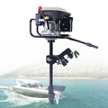 Miumaeov 4 Stroke 9  Outboard Motor 225 CC Fishing ship Engine Air Cooling Single Cylinder Heavy Duty craft Engine Marine Engine with TAS Ignition System 3600 r/min
