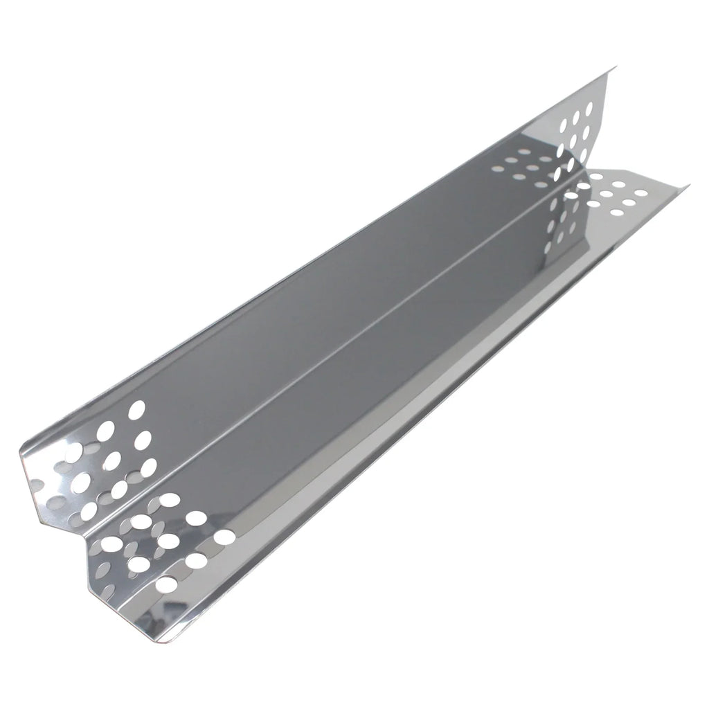 2-Pack BBQ Grill Heat Shield Plate Tent Replacement Parts for Nex 720-0336D - appropriate Barbeque Stainless Steel Flame Tamer, Guard, Deflector, Flavorizer Bar, Vaporizer Bar, Burner protector 16 1/8"