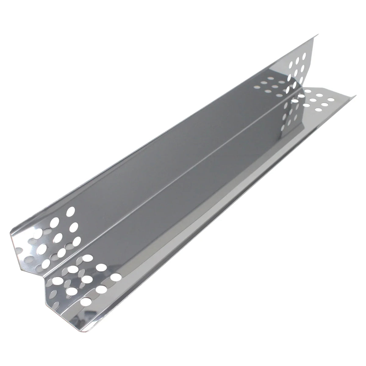 2-Pack BBQ Grill Heat Shield Plate Tent Replacement Parts for Nex 720-0336D - appropriate Barbeque Stainless Steel Flame Tamer, Guard, Deflector, Flavorizer Bar, Vaporizer Bar, Burner protector 16 1/8"