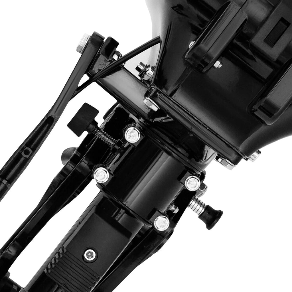 HANGKAI 2 Stroke 3.6  Outboard Motor Fishing vessel Engine aqua Cooling CDI Outboard vessel Motor 90cm/35.4in