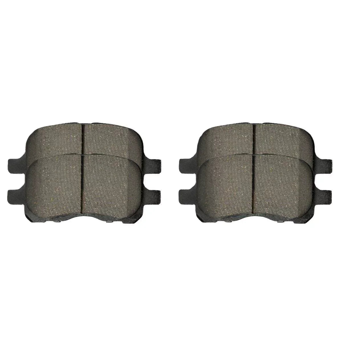AutoShack Front Drilled Slotted Brake Rotors Black and Ceramic Pads Kit Driver and Passenger Side Replacement for 1998-2002  Corolla 1998 1999 2000 2001 2002 Chevrolet Prizm 1.8L FWD