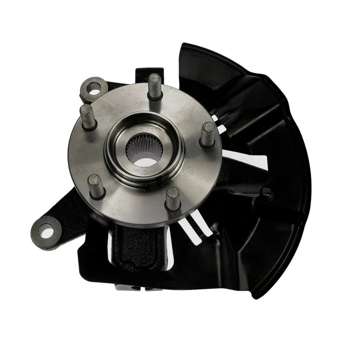 AutoShack Front Steering Knuckle and Wheel Bearing Hub Assembly 5 Lugs Driver Side Replacement for 2007 2008 2009 2010 2011 2012 Mazda CX-7 2007-2013 2014 2015 CX-9 2.3L 2.5L 3.5L 3.7L V6 AWD FWD