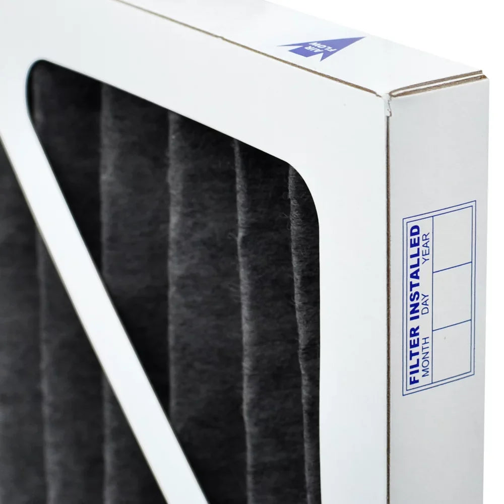 AIRx Filters Odor 12x12x1 Air Filter appropriate/Replacement MERV 4 AC Furnace Pleated Filter, 6-Pack