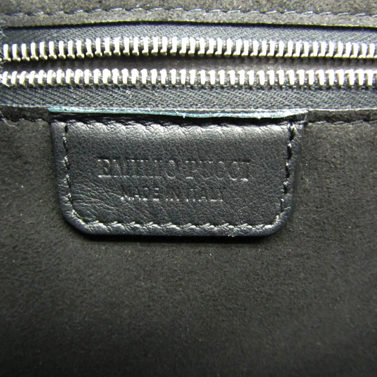 Pre-Owned Emilio Pucci Logo Mark 61BC15 Women,Men Leather Shoulder Bag Black,Green,White (Good)