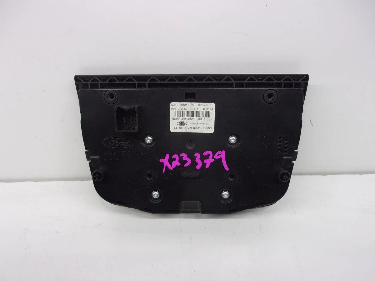 Pre-Owned 2017-2019  Escape  Radio Control Panel ID GJ5T-18K811-FB OEM (Good)