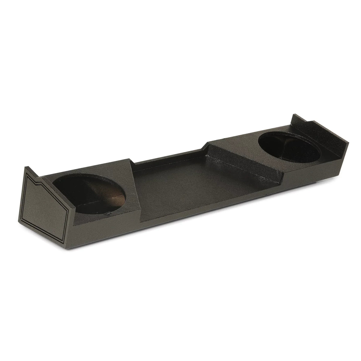 QPower QBGMC10 2014 DCAB Underseat Downfire 10 Inch 2 Hole Subwoofer Box